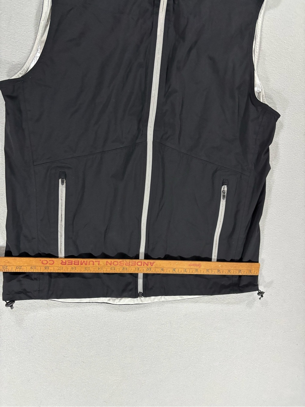 Kjus Gemini Men's Black reversible Vest - Performance Golf Layer L - Picture 6 of 10